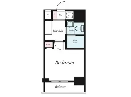 スカイコート日本橋第3(1K/5階)の間取り写真