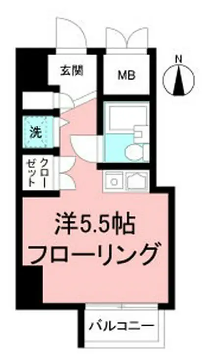 ダイアパレス反町公園 4階階 間取り