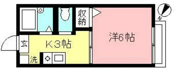 シャムロック 1階階 間取り