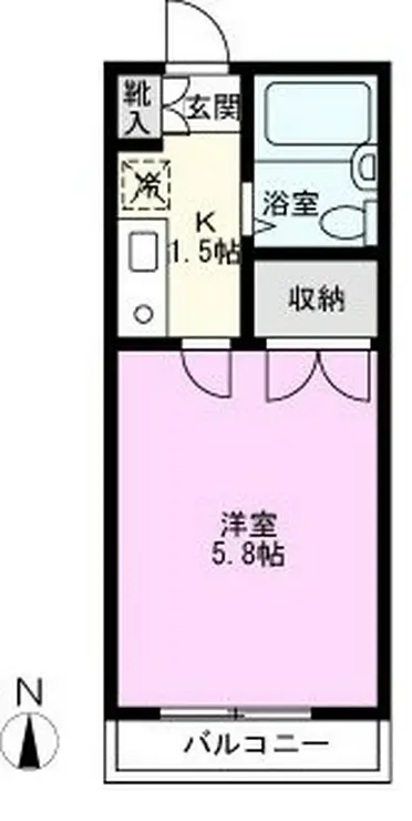 クレストプラザ 3階階 間取り