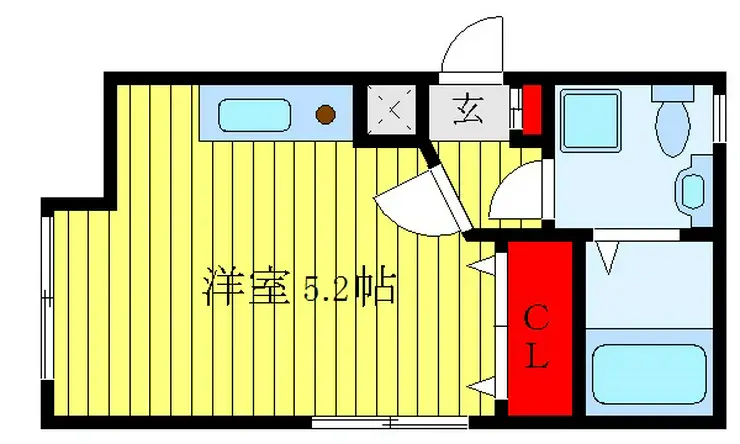 ハイグローブ東十条 4階階 間取り