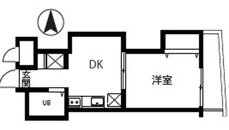PIER目黒本町 3階階 間取り