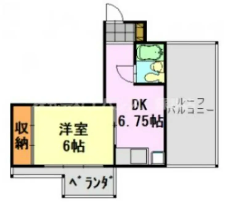 南町コーポビアネーズ 4階階 間取り
