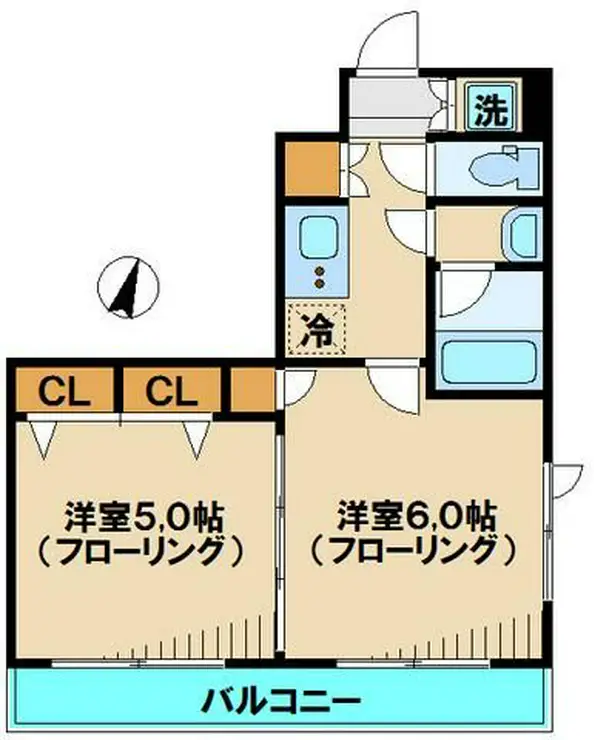 ルーブル中野富士見町伍番館 3階階 間取り
