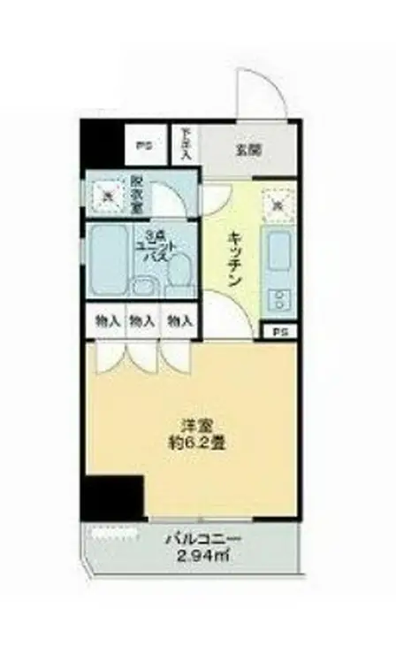 ライオンズマンション錦糸町第6 5階階 間取り