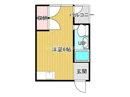 OMTビル(ワンルーム/3階)の間取り写真