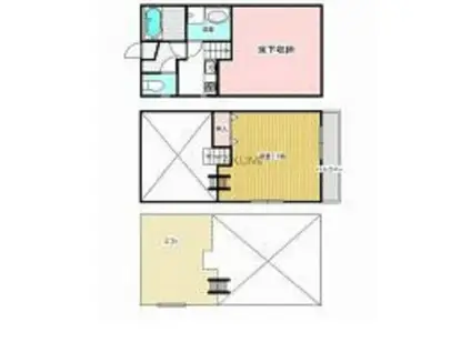 SAFETY L(1K/1階)の間取り写真