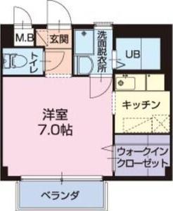 シャルムメゾンサトウ(1K/1階)の間取り写真
