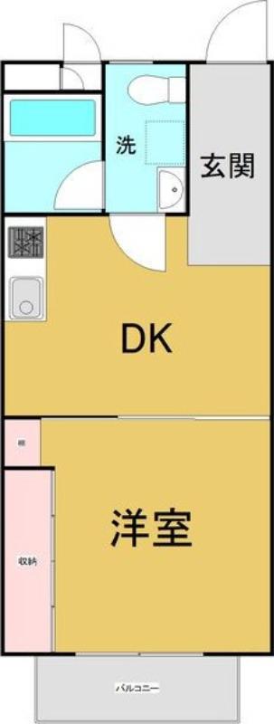 RENOBASE本山(1DK/2階)の間取り写真