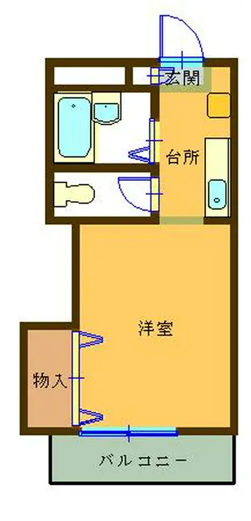 石坂ゼフィール 5階階 間取り
