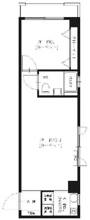 番町ロイヤルコート 9階階 間取り