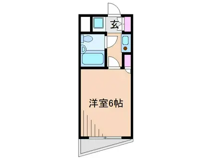 クリオ妙蓮寺弐番館(1K/5階)の間取り写真