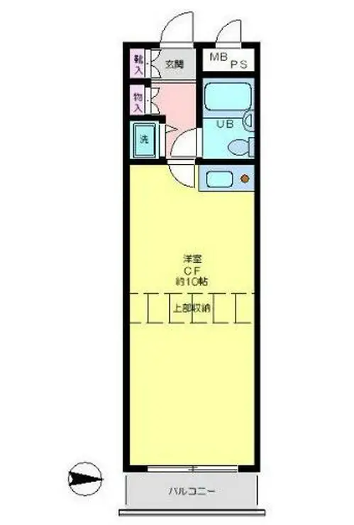 トーカンキャステール高井戸 1階階 間取り