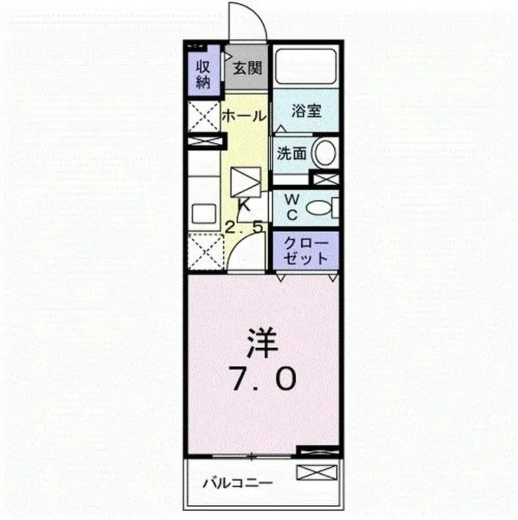 タンブル フィーユ 1階階 間取り