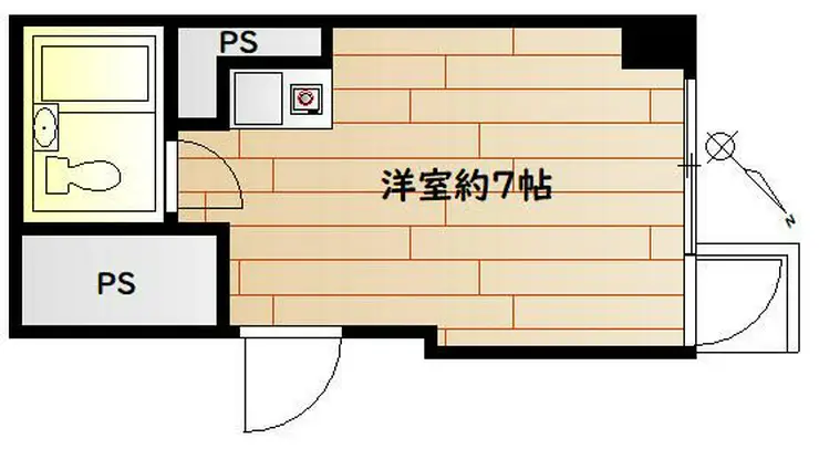 ライオンズマンション東池袋 5階階 間取り
