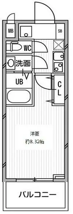 白金高輪レジデンス 3階階 間取り