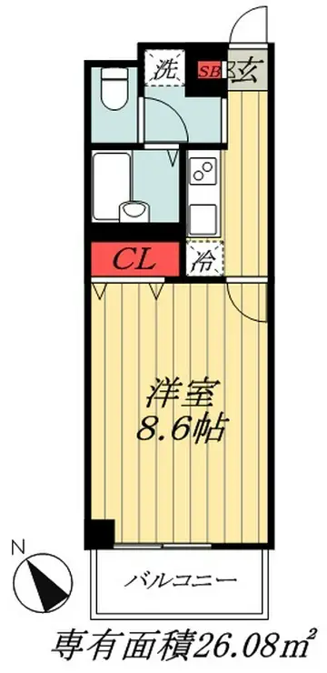 アンプルールフェールプリミエール 1階階 間取り