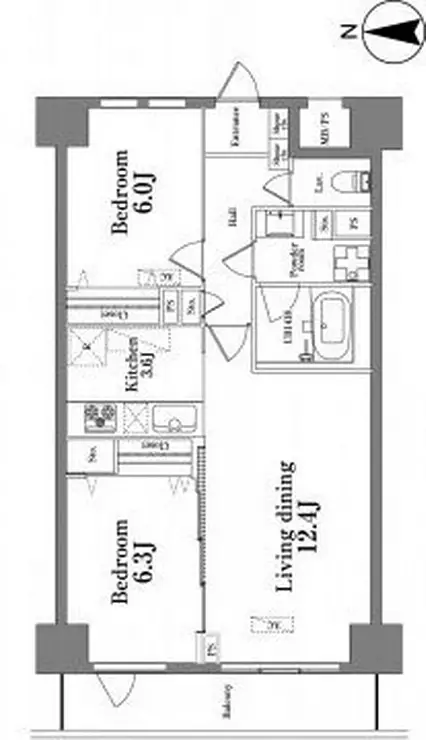 レジディア目白 9階階 間取り