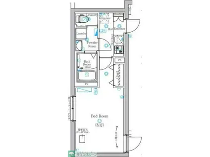 上池台1丁目アパート(1K/2階)の間取り写真