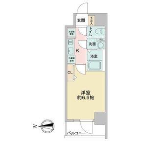 アステリ鶴舞ディオ(1K/7階)の間取り写真