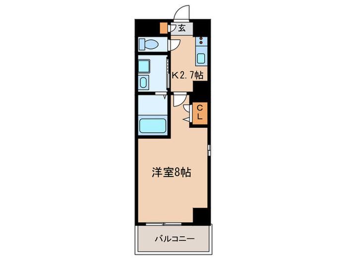 MAISON アリテ(1K/3階)の間取り写真