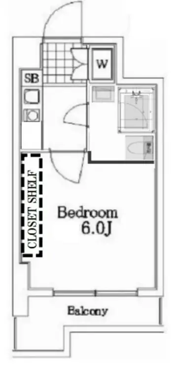 グランレーブ南麻布 2階階 間取り