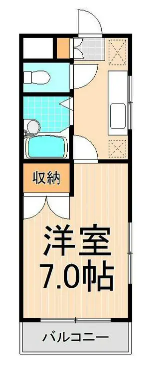 ミヤマエ弐番館 4階階 間取り
