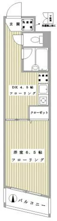 ア・ボートルサンテ東館 4階階 間取り