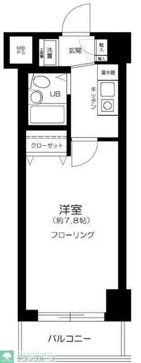 シティハイツ新小岩 5階階 間取り