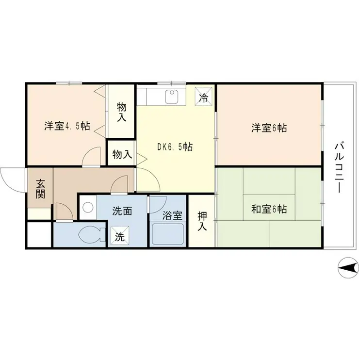 サンステージ 3階階 間取り