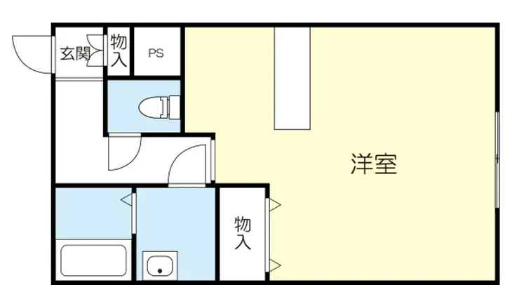 Fコート東千葉 1階階 間取り