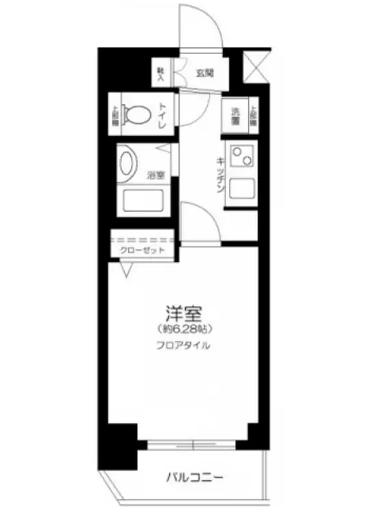 グローバン本所吾妻橋 6階階 間取り