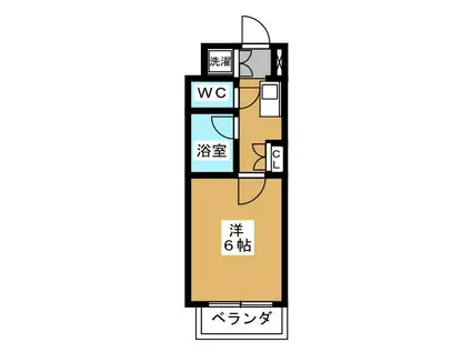 ルーブル荻窪弐番館(1K/5階)の間取り写真