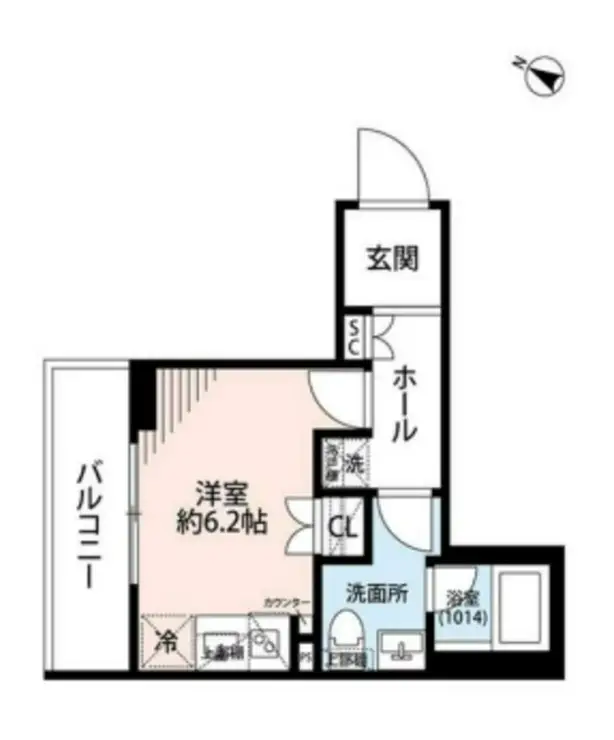 プレール・ドゥーク中野富士見町II 2階階 間取り