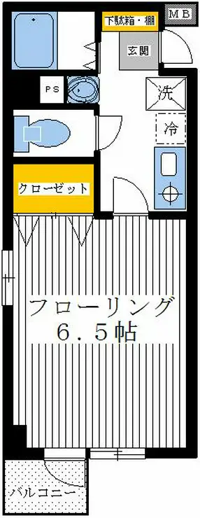 ル・プランタン 3階階 間取り