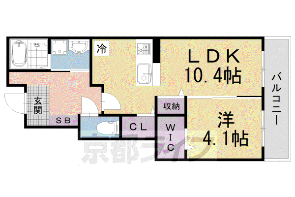 セキスイメゾン(1LDK/1階)の間取り写真