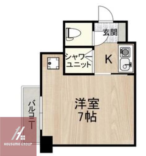 大正メゾン(1K/3階)の間取り写真