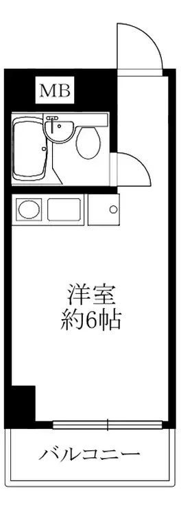 パレドール本郷 1階階 間取り