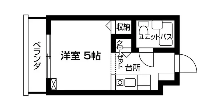 リセーヌ杉並 1階階 間取り