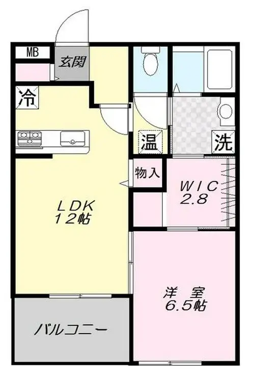 スペリオル 4階階 間取り