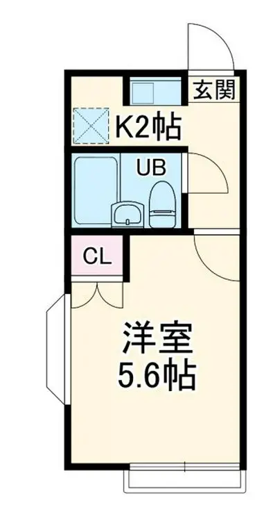 カーサ・レヴィ 2階階 間取り