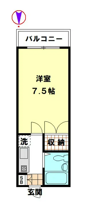 コニファーガーデン 3階階 間取り
