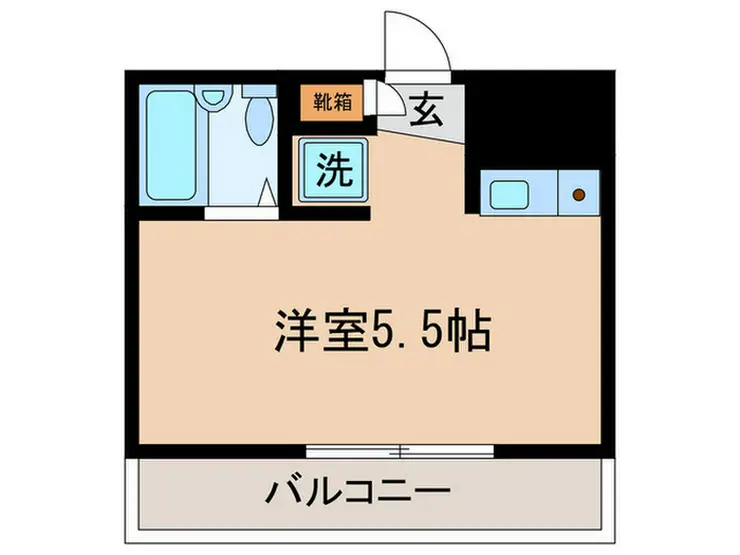 陣屋ハイツ 1階階 間取り
