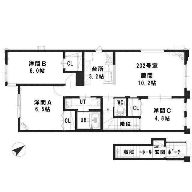 パストラーレ平和通6北