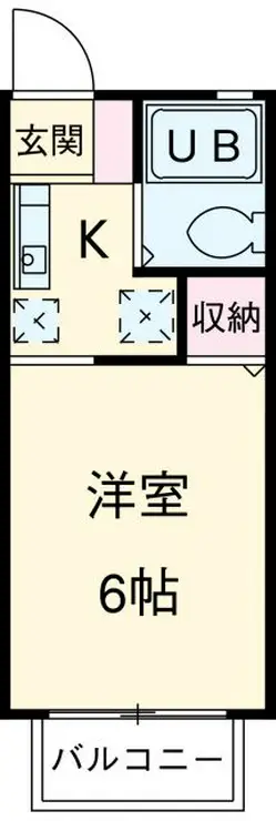 サンシティ石井 2階階 間取り