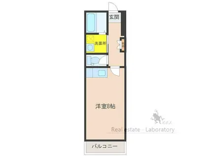 TOKIWA13(ワンルーム/5階)の間取り写真