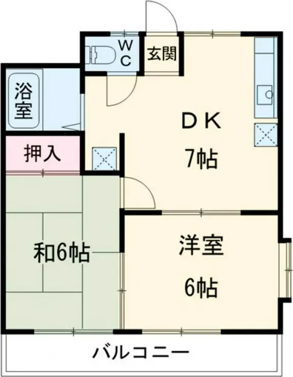 第三清水マンション 3階階 間取り