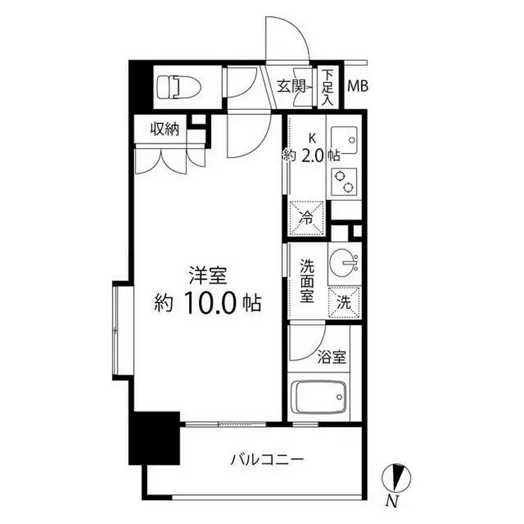 リリエンベルグ目白壱番館 5階階 間取り