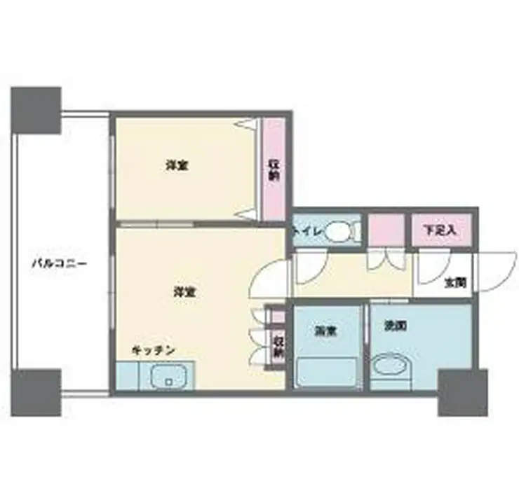 HF西新宿レジデンスWEST 8階階 間取り