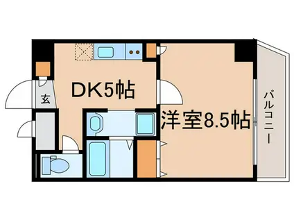 FORTUNA目白(1DK/4階)の間取り写真